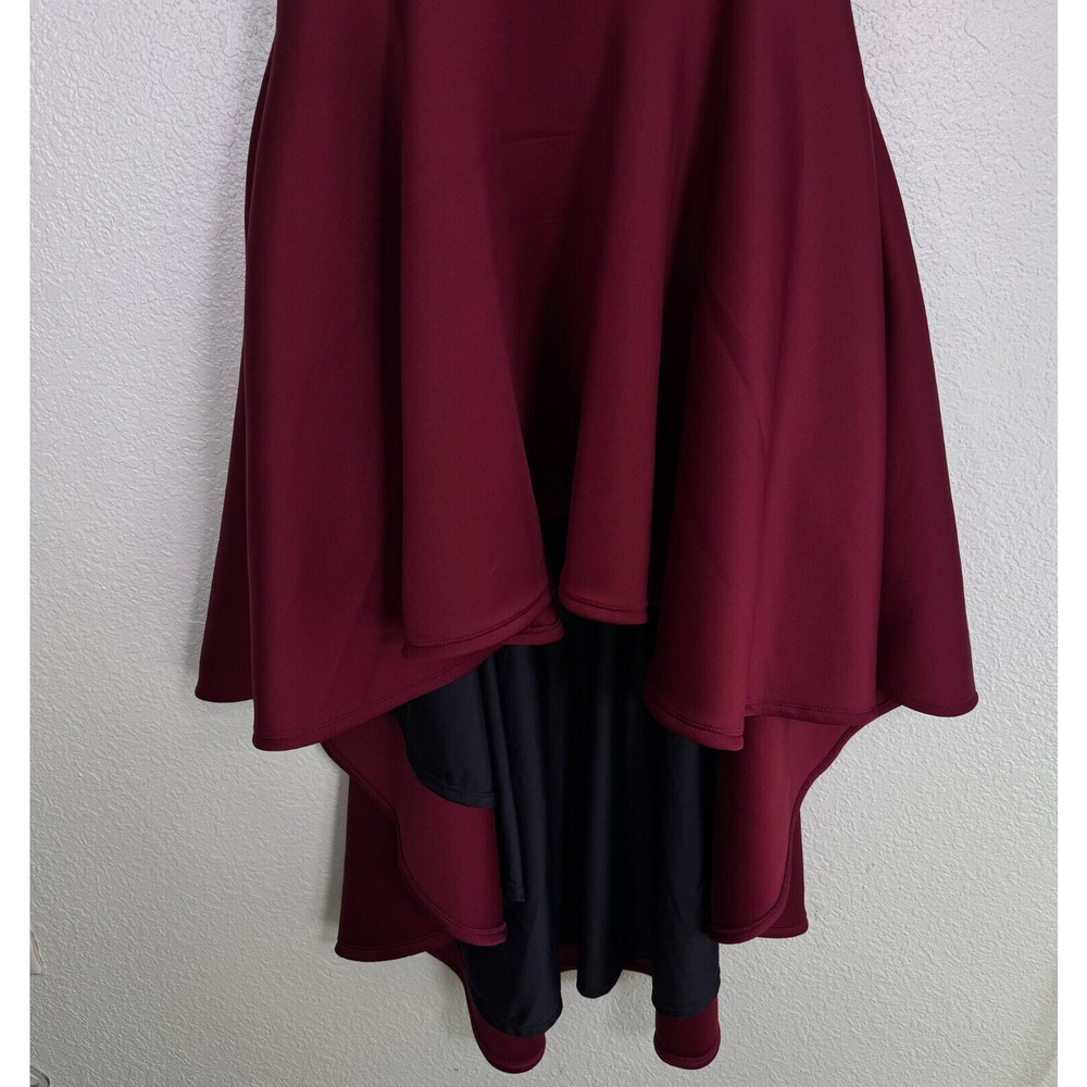 Elhoffer Dress Womens XL Galactic Commander Cosplay Costume Con Festival Maroon - Picture 6 of 14